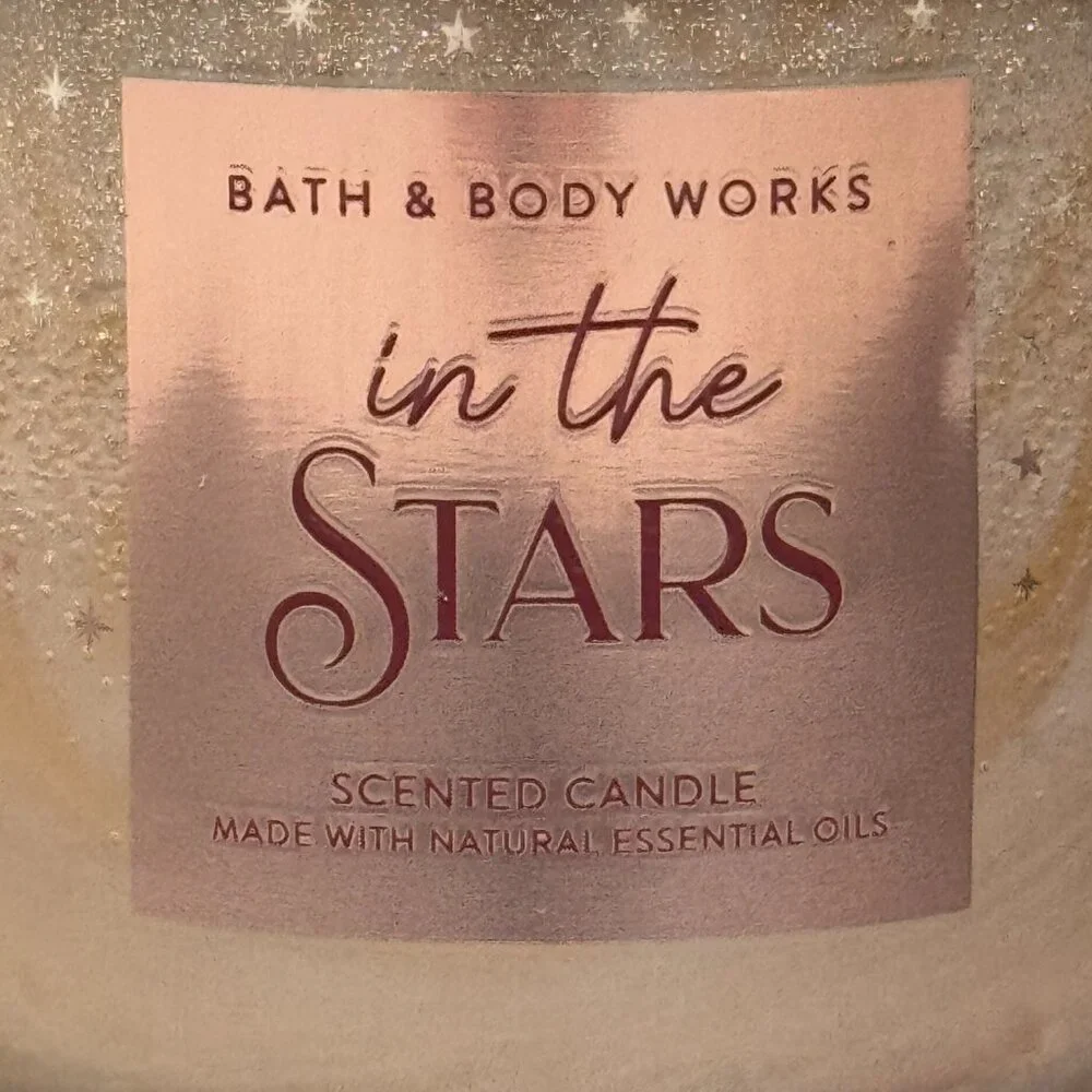 BBW In The Stars Bath & Body Works 3 Wick Candle